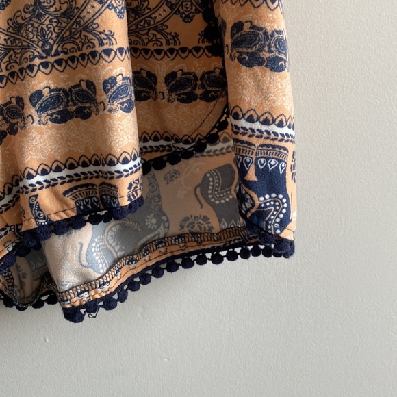 Off the Shoulder Romper - Picture 2 of 3